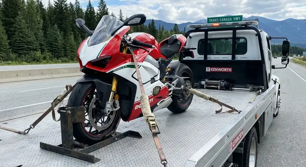 Mississauga motorcycle tow truck service